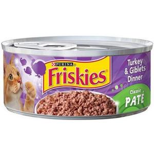 24 x Friskies, Turkey & Giblets Dinner, 5.5 Oz