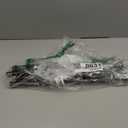 2 Pack Black Tension Curtain Rod for Windows 28 to 48 Inch,7/8"Small Shower Curtain Rod for Bathroom,Pressure Spring Tension Curtain Rod No Drilling for Closet Doorway Kitchen