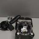 Disco Ball Party Lights Sound Activated Strobe DJ Stage Lighting for Indoor Room Outdoor Dance Floor Parties Birthday Rave Home Karaoke Halloween Christmas Wedding Show Bar Club Decorations (Black)