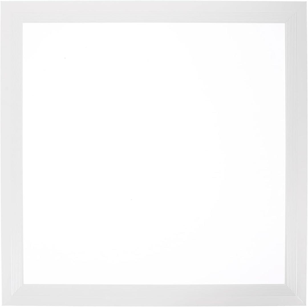 Fluorescent Recessed Light Trim Cover, 11.8 x 11.8 inch Square Recessed Ceiling Light Cover for Kitchen Classroom Office Decor Shower