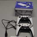 Hikonia Retro Game Console with 40000 Games,Plug & Play Video Game Console 18 Emulators Classic Games,4K HDMI Output for TV,Dual Controllers Birthday Gifts for Boys & Girls 64G