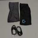 Perytong 2 Pack Sleep Headphones, Sleeping Headphones | Bluetooth Headband with Ultra-Thin HD Stereo Speaker, Wireless Headphone for Sports, Insomnia, Yoga, Air Travel, Meditation (DarkBlackGray)