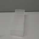 Acrylic Day of The Week Covered Label Dispenser 7-Slot Dispenser Day of The Week Label Dispenser Wall Mount Sticker Roll Dispenser for 1",3/4"Day of The Week Stickers 1 Inch Label Dispenser (No Label)