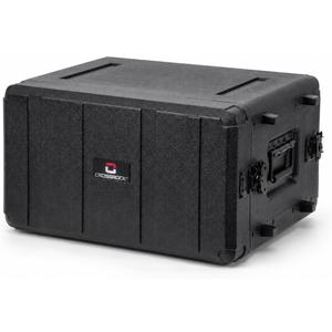 Crossrock 5U Rack Case 13.7" | Complete Wireless System Case, Adjustable Rails 9"–13", Extra-Deep Lids, Watertight PE (CRA9805U-350S), 5U – 13.7" Depth