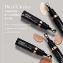 MAEPEOR Liquid Concealer Pen 6 Color Lightweight Full Coverage Concealer Long Lasting Brightening Color Corrector (Color 03)