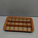 Brownie Pan, Non Stick Brownie Pans With Dividers, 18 Pre-slice Brownie Baking Tray, High Carbon Steel Bakeware for Oven Baking, Size 12 X 8 X 2 Inches