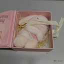 Baptism Gifts for Girl, Catholic Christening, Baby Dedication & Baptismal Gift Set for Baby Girls & Kids, with 9" Musical Praying Bunny Plush Toy & Everybunnies' Blessing Book in Keepsake Box