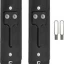 Blink Doorbell Backplate Replacement, Back Plate Part Cover for Blink Video Doorbell with Hooks Accessory(Black)