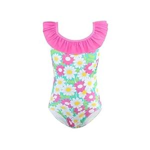 XiaoMoSha Girls Swimsuits Ruffled Round Neck One Piece Bathing Suits Quick Dry UPF 50+ Summer Hawaii Swimwear for Kids 3-10T (Hotstars) XiaoMoSha Girls Swimsuits Ruffled Round Neck One Piece Bathing Suits Quick Dry UPF 50+ Summer Hawaii Swimwear for Kids 3-10T (Hotstars)