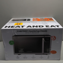 Chefman Countertop Microwave Oven 0.9 Cu. Ft. Digital Stainless Steel Microwave 900 Watt with 6 Presets, Eco Mode, Mute Option, Memory Function, Child Safety Lock, Kitchen, Home, Dorm Essentials