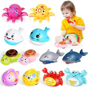 12 Pcs Pull Back Cars for Toddlers 1-3, Animal Pull Back Racing Cars, Bulk Mini Car Toys fors Boys Girls , Party Favors Treasure Box Toys Small Cars Bulk Prizes Easter Basket Stuffers Gift for Kids
