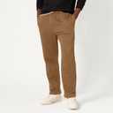 Men's Relaxed Straight Leg Fleece Open Bottom Sweatpant, Size XL