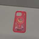 Magnetic Case for iPhone 15 Pro Max with Kickstand, Compatible with Magsafe, Built-in Camera Stash Stand, Military Protection, Skin Feeling Phone Case for iPhone 15 Pro Max, Hot Pink