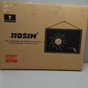 Hosim 32"x24" LED Message Writing Board, Neon Sign for Business & Restaurants, Illuminated Erasable Menu Board, 8 Colors Markers & 16 Lighting Colors, Flashing Light Up Display for Bar, Party, Wedding