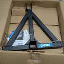 GarveeTech 3 Point 2" Trailer Hitch Receiver Heavy-Duty for Category 1 Tractors Compatible with Kubota, BX, LM25H, WLM Tractor, NorTrac, Yanmar, Kioti, Cat