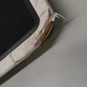 LAPGEAR Home Office Lap Desk with Device Ledge, Mouse Pad, and Phone Holder - White Marble - Fits Up To 15.6 Inch Laptops - Style No. 91501