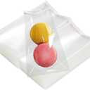 RONSBILL 400PCS 3.2Mil Clear Self Sealing Cellophane Bags 3x5 Inches Cookie Bags Self Adhesive Resealable Cellophane Bag for Packaging Cookies Party Favors Candy Gifts Jewelry Thick