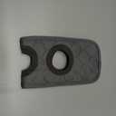 Bathroom Sink Splash Guard 3-Round-Hole : AHA HOMEWARE, Faucet Mat for Bathroom Sink 3 Holes (Black & Black)