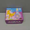 iClever Auraa Active Noise Cancelling Headphones for Kids, LED Light Up, Bluetooth 6.0, Safe Volume 80dBA, 47H Play Time,Fast Charging,Kids Headphones Wireless with Mic AUX Cord for Travel iPad,Purple