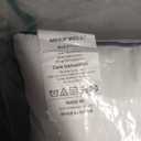 Three Geese Luxury Flat Thin Goose Feather Down Pillows Standard Size, 2.5" Height, 100% Cotton Cover, Medium Firm Hotel Collection Ultra Slim Thin Bed Pillows, Machine Washable, 18 x 26 Inches (Solid White)