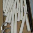 Floating Candles with Wand, 18pcs Hanging Candles Christmas, Warm LED Flickering Flameless Taper Candle with Remote, 6.7in Battery Operated Magic Candle for Home Party Christmas Decorations