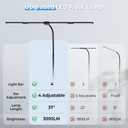 LED Floor Lamp with 4 Light Bars, 24W/3000LM Ultra Bright Wide Reading Lamp