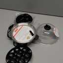 Dash Rapid Egg Cooker - Boiler, Poacher & Steamer - Includes Measuring & Recipe Guide - Dishwasher Safe - BPA Free - Holds 7 Eggs, Black