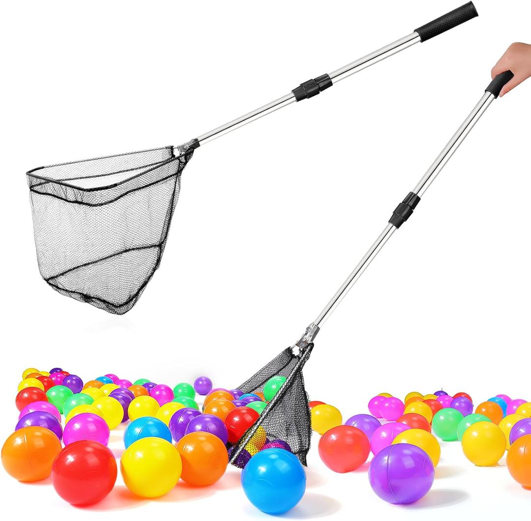 Ball Pit Balls Pick Up Shovel, Plastic Ball Collector for Toddlers/Kids/Pets, Portable Pool Balls Retriever Scooper