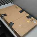 Wiscet 18x24 Picture Frame Set of 3, Display Pictures 16x20 with Mat or 18 x 24 Poster Frame Without Mat, Wall Gallery Photo Frames, Black