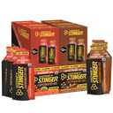 Honey Stinger Caffeinated Organic Energy Gel Variety Pack, 12 Packs Each of Salted Caramel Latte & Strawberry Kiwi, Caffeinated & Gluten Free, for All Exercises, Sports Nutrition for Home & Gym (EXP 02/25/27)