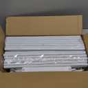 WOWLIVE 9 Tiers White Shoe Rack for Closet Shoe Rack Storage Organizer for Entryway 30-35 Pairs Stackable Shoe Shelf for Front Entrance Metal Pipes with Plastic Connectors