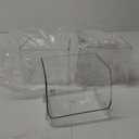 InterDesign iDesign Stackable Open-Front Storage Bins for Kitchen and Pantry Organization - Set of 4 - Clear