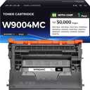W9004MC Black Toner Cartridge High Yield with Chip Replacement for HP W9004MC Toner Compatible for HP Managed E60155dn E60165dn E60175dn E60055dn E60065dn E60075dn MFP E62655 E62665 E62675 Printer Ink