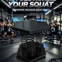 Deep Squat Stool for Back Pain Relief & Posture Correction Active Sitting Chair for Core & Glute Activation Ergonomic Pre-Assembled Balance Trainer for Home Office Gym Stainless Steel