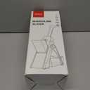 QYKIC Safe Mandoline Slicer, Potato Clips Vegetable Food Cutter, Thickness Adjustable for Cucumber Onion Lemon with Vegetable Peeler (Only Slicer) Grey (3 IN 1 Gray)