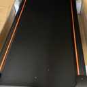 Walking Pad Treadmill with Incline 9% & Decline -4%, Under Desk Treadmill for Home, Quiet BLDC EvoDrive, Full Metrics Display, NeoFloat Quad Cushioning, Portable Compact for Small Spaces Orange