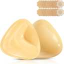 Double Sided Sticky Bra Inserts Reusable Push up Lift Self Adhesive Bra Pads for Swimsuit Bikini Sports Strapless Bra (XL)