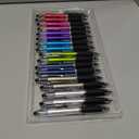 MiSiBao Stylus Pens for Touch Screens, Medium Point Pens with Crystals for Women and Kids Black Ink Pen with Stylus Ballpoint Pens with Comfort Grip for The iPadS(16 Count+4 Refills)