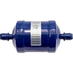 Liquid Line Filter Drier Refrigerant Filter Drier 3/8 Sweat EK-083S for Heat Pump Air Conditioning Refrigeration Heating Systems