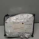 Modern Threads Silky Soft Microfiber and Wrinkle Free Sheets - Luxurious Microfiber Bed Sheets Includes Flat Sheet, Fitted Sheet with Deep Pockets, & Pillowcases Ivory, Full (17 Roses on Ivory)