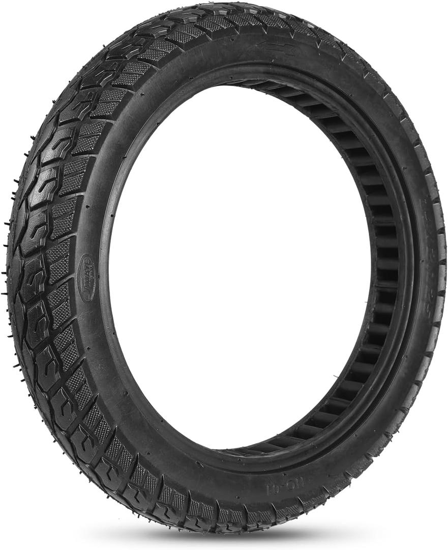 14x2.125 Solid Electric Bike Tire,57-254 Explosion-Proof Anti-Puncture E-Bike Tire for Electric Folding Bikes,Electric Bicycles and E-Scooters