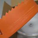 6.25 Hole Saw for Recessed Lights Can Lights, 6-1/4 Inch Hole Cutter with Dust Bowl Catcher for Led Recessed Lighting 6 Inch and Wood Metal Drywall, Bi-Metal Construction (Orange)