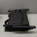 VIVOHOME Stadium Seats with Back Support and Cushion, 2 Pack Portable Bleacher Chairs with Cup Holder and Shoulder Strap (Black)