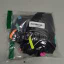 popvil Women One Piece Swimsuit 2026 Tummy Control Sexy Cutout Neon Color Block Bathing Suit Slimming Adjustable Swimwear (Medium, Black1)