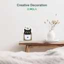 EKOBLA Cat and Butterflies Night Lights Plug into Wall Butterfly on Cat Nose Cute Kitten Plug-in Nightlights with Dusk to Dawn Sensor Led Nightlight for Teens Boys Girls Room (1.14"D x 2.95"W x 4.95"H, Spring Butterfly Flowers)