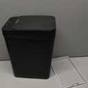 Black Bathroom Trash Can 2.6 Gallon Motion Sensor Trash Cans Automatic Touchless Garbage Bin Small Smart Trash Can for Bathroom,Kitchen, Toilet, Bedroom, RV