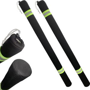 Boat Trailer Guide with Reflective Stripe Heavy Duty Marine Trailer Guide Poles Cover for Ski Boat, Fishing Boat or Sailboat Trailer(2PS) (36")