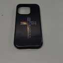 SmaMZ for iPhone 16 Pro Case, T2 Cross God Shockproof Rugged Cover Dual Layer Soft TPU Hard PC Bumper Case Design for iPhone 16 Pro