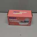 2026 Upgraded Paint Brush Cleaner Tool: Paint Station for Kids Girls, Artist Supplies, Oil Acrylic Paint Brush Water Dispenser, Easter Birthday Gifts for Girls&Artists (White Pink)