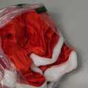 MNKXL Plus Size Santa Claus Costume for Adult,5PCS Santa Suit Adults Men,Christmas Party Santa Costume Cosplay Santa Outfit